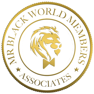 Mr Black World Members Associates Stamp