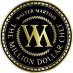 The Million Dollar Chef Walter Martino Logo
